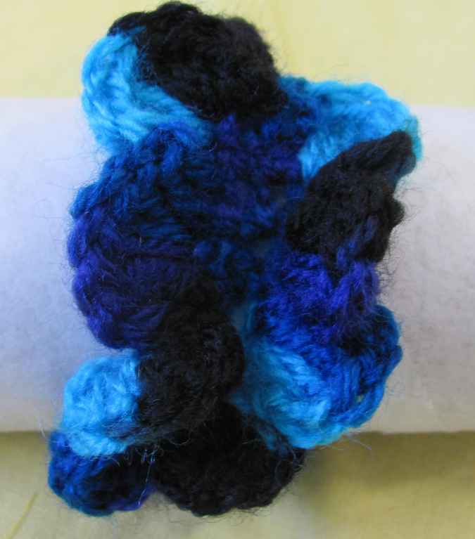 large image of art item: accessory – bracelet black blue