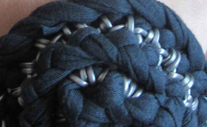 large image of art item: accessory – bracelet black knot