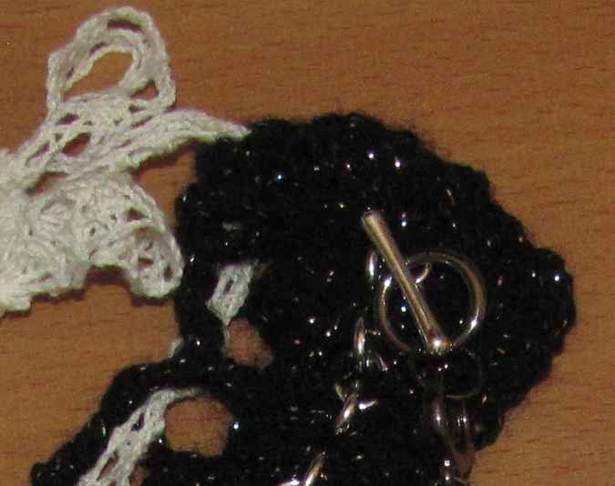 large image of art item: accessory – bracelet black with beads