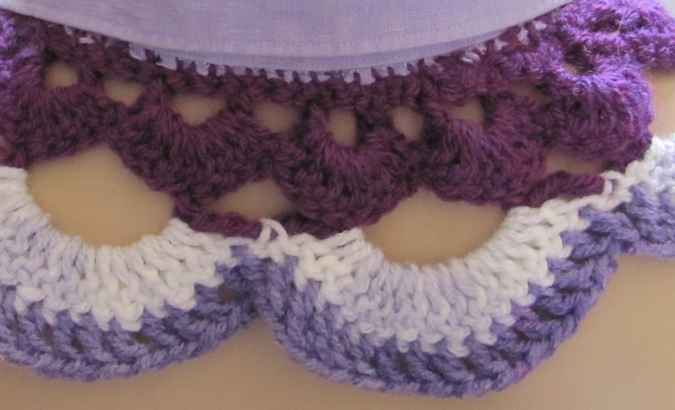 large image of art item: accessory – collar blue and purple