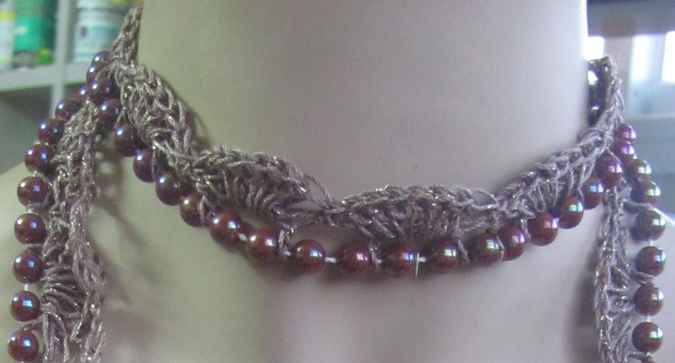 large image of art item: accessory – necklace beads