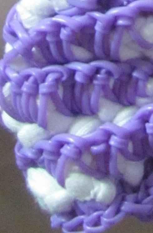 large image of art item: accessory – necklace purple doll