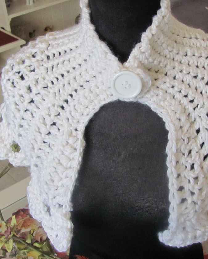large image of art item: accessory – capeletnetwork white