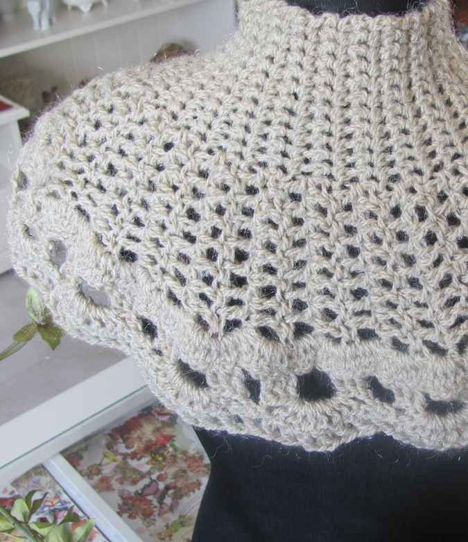 large image of art item: accessory – capeletnetwork white