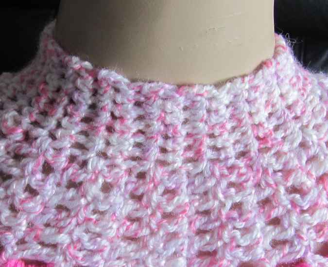 large image of art item: accessory – capeletpink purple