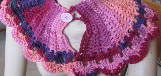 large image of art item: accessory – capeletpinks