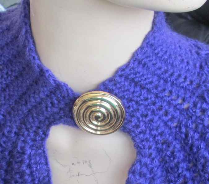 large image of art item: accessory – capeletpurple