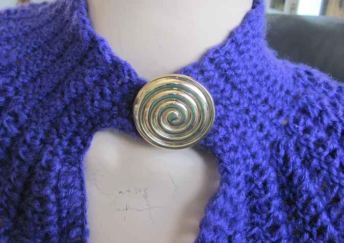 large image of art item: accessory – capeletpurple