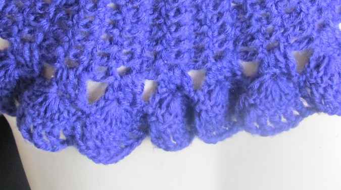 large image of art item: accessory – capeletpurple