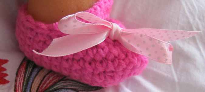 large image of art item: accessory – baby shoes