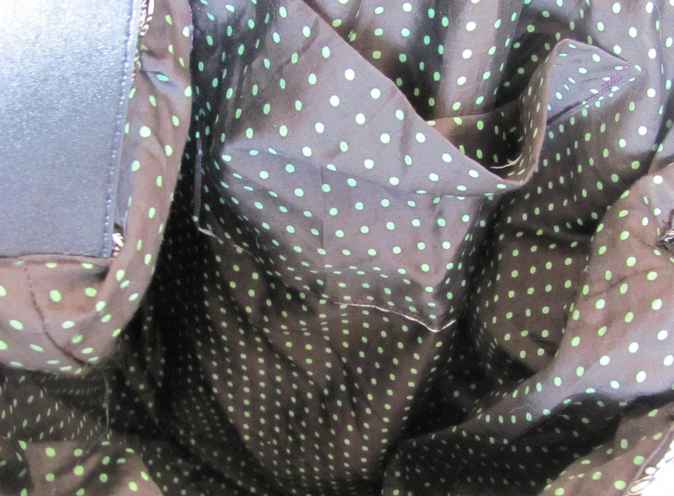large image of art item: bag – black motif butterflies flowers crochet