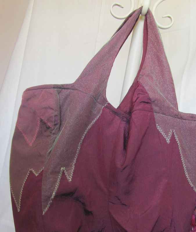 large image of art item: bag – button pink