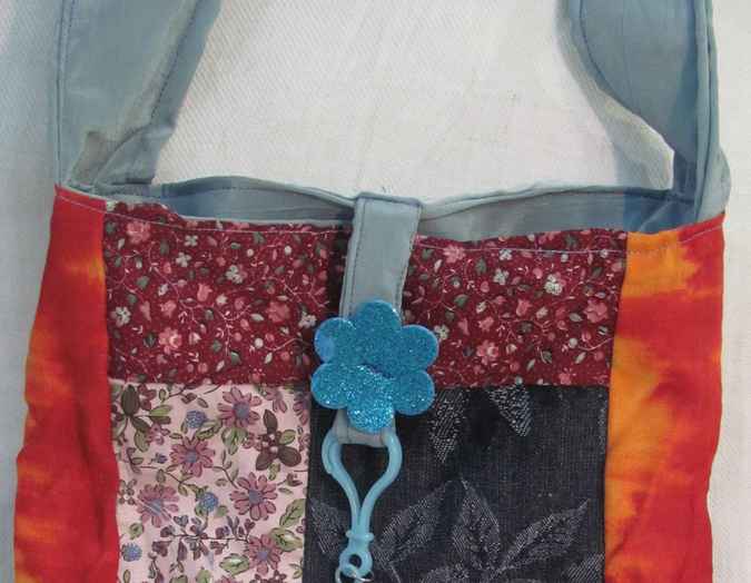 large image of art item: bag – dolphin blue