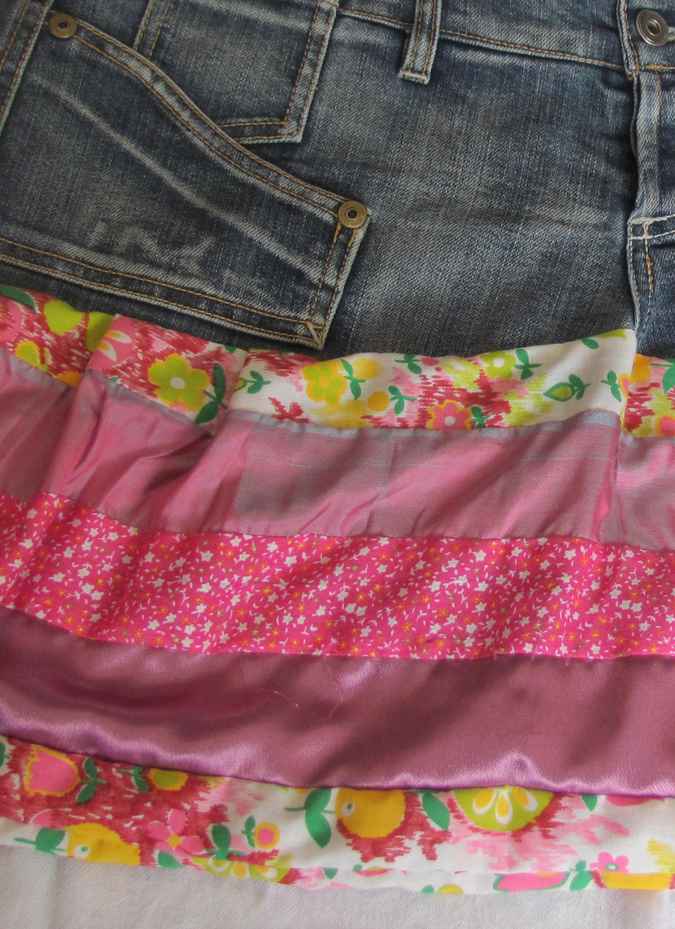 large image of art item: bag – jeans quilt halfhalf