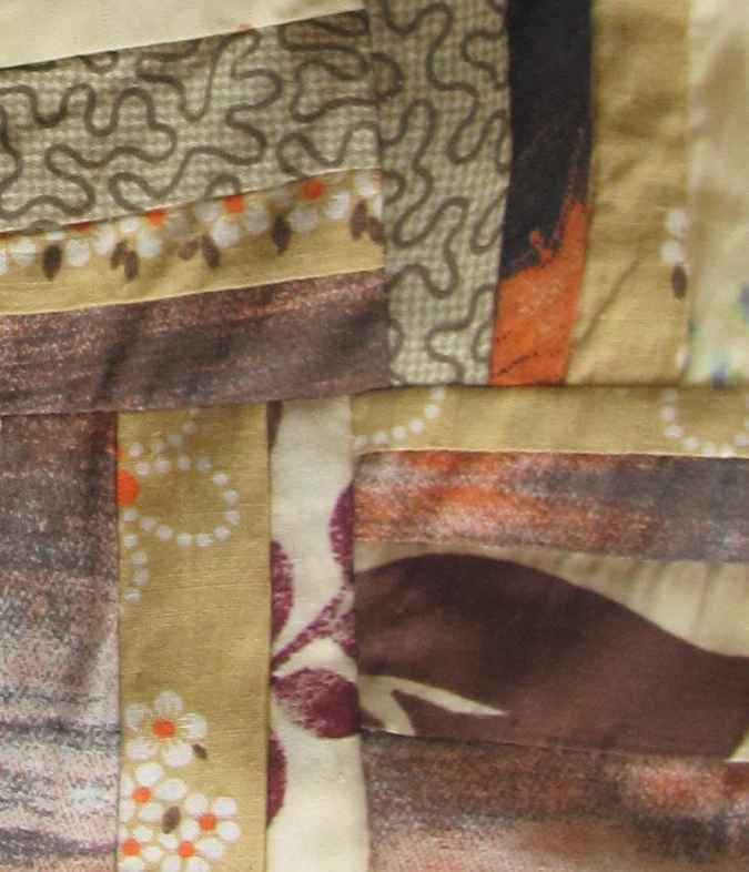 large image of art item: bag – orange brown