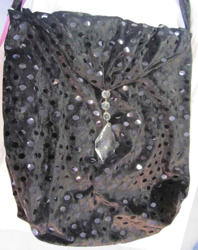 large image of art item: bag – sequins and crystal