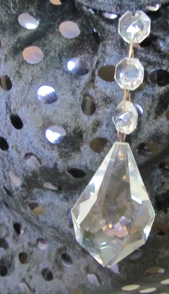 large image of art item: bag – sequins and crystal