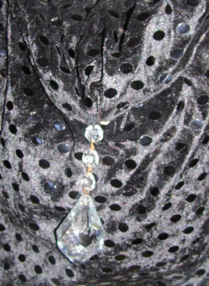 large image of art item: bag – sequins and crystal