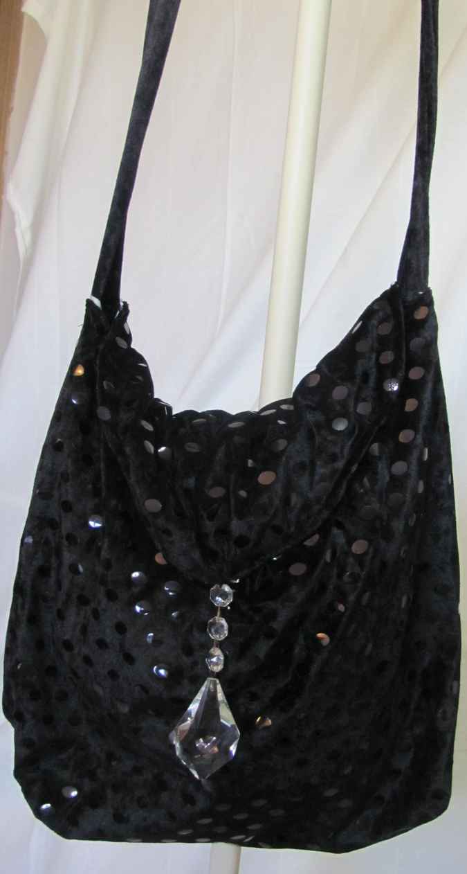 large image of art item: bag – sequins and crystal