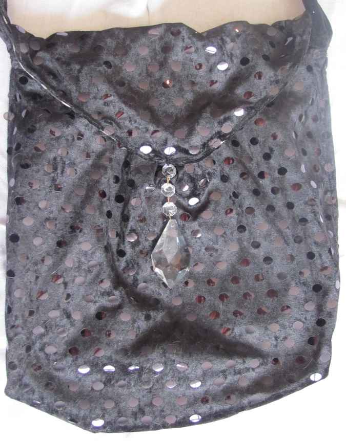 large image of art item: bag – sequins and crystal