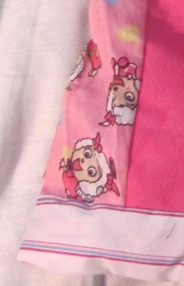 large image of art item: bag – teddy bear pink