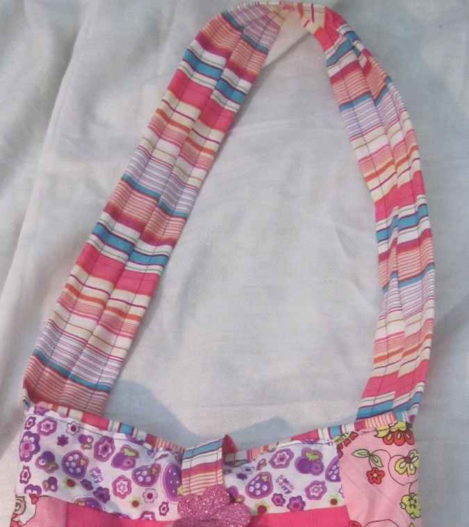 large image of art item: bag – teddy bear pink