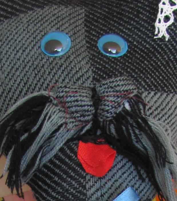 large image of art item: doll – cat