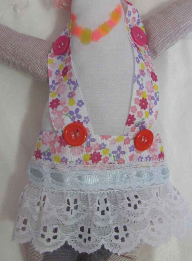 large image of art item: doll – doll with lace