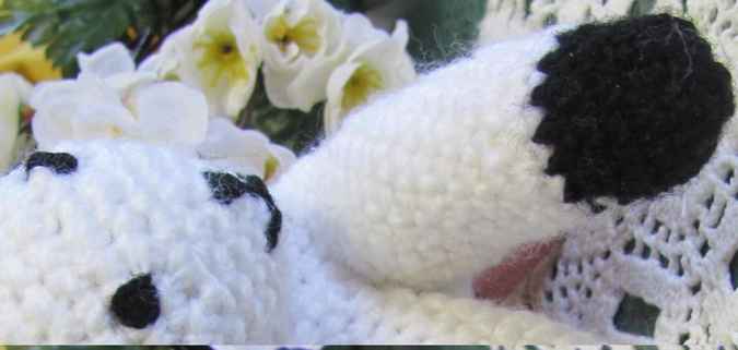 large image of art item: doll – finger puppets crochet