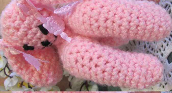 large image of art item: doll – finger puppets crochet