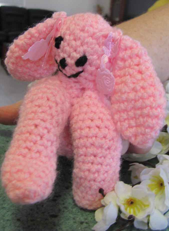 large image of art item: doll – finger puppets crochet