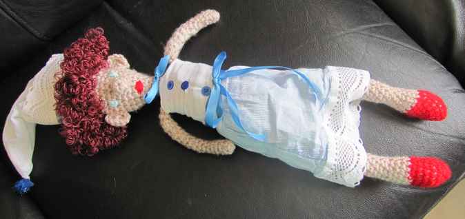 large image of art item: doll – nurse