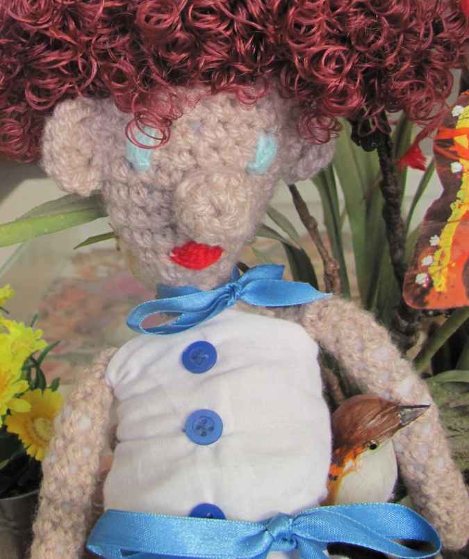 large image of art item: doll – nurse