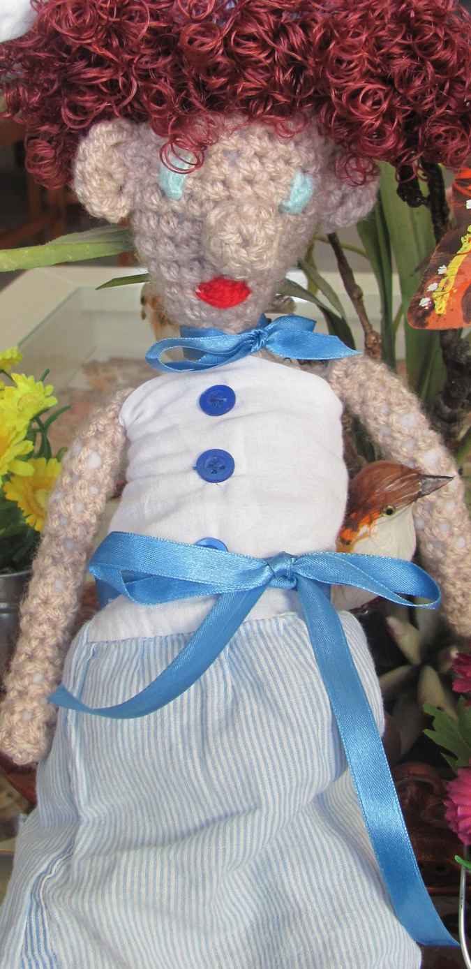 large image of art item: doll – nurse