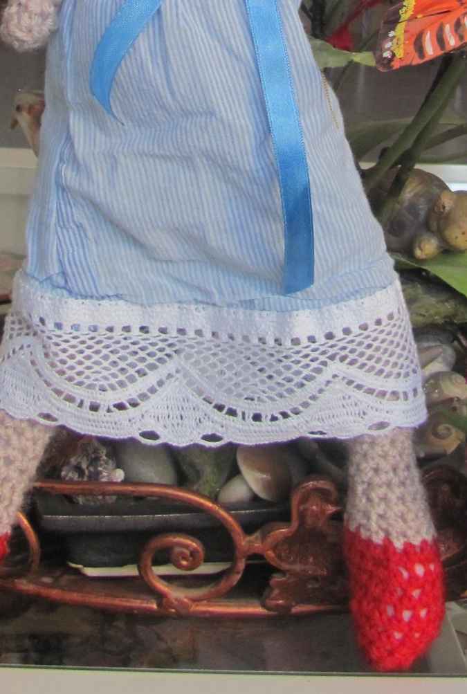 large image of art item: doll – nurse
