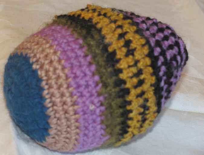 large image of art item: doll – spheres crochet