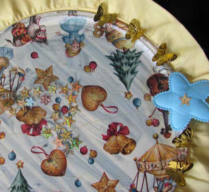 large image of art item: decor – plate christmas