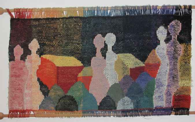 large image of art item: decor – rug cubist