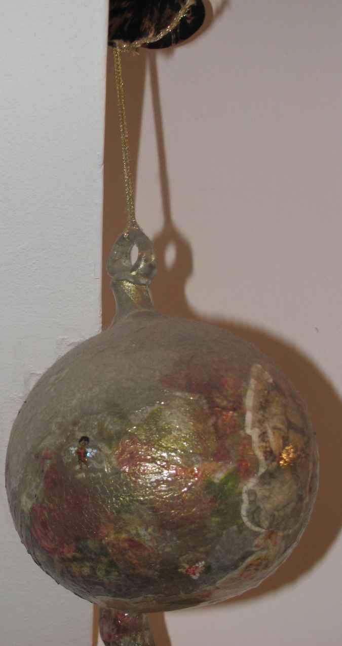 large image of art item: decor – sphere golden