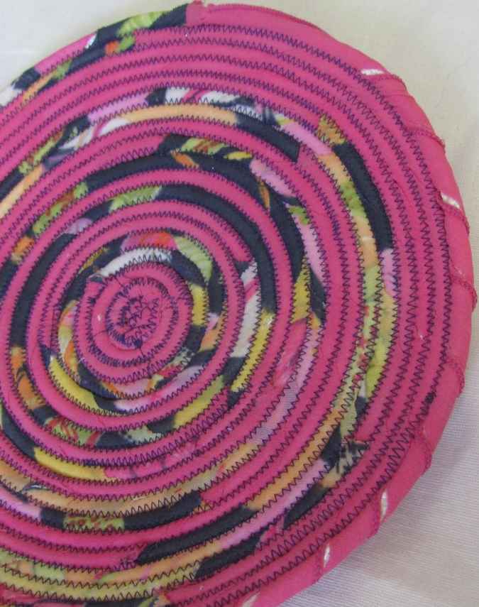 large image of art item: decor – potholder pink
