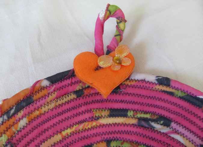 large image of art item: decor – potholder pink