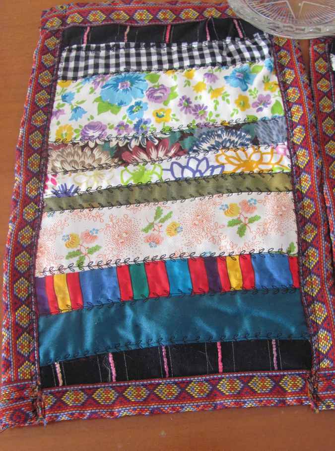 large image of art item: decor – quilt map