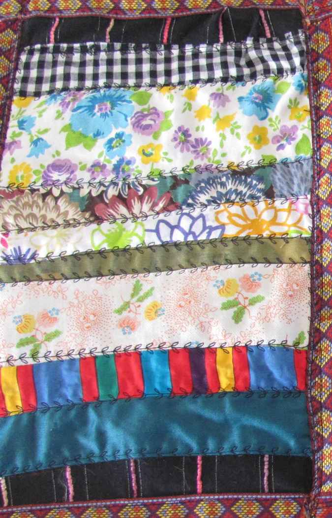 large image of art item: decor – quilt map