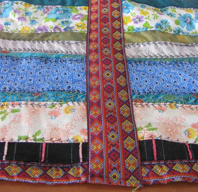 large image of art item: decor – quilt map