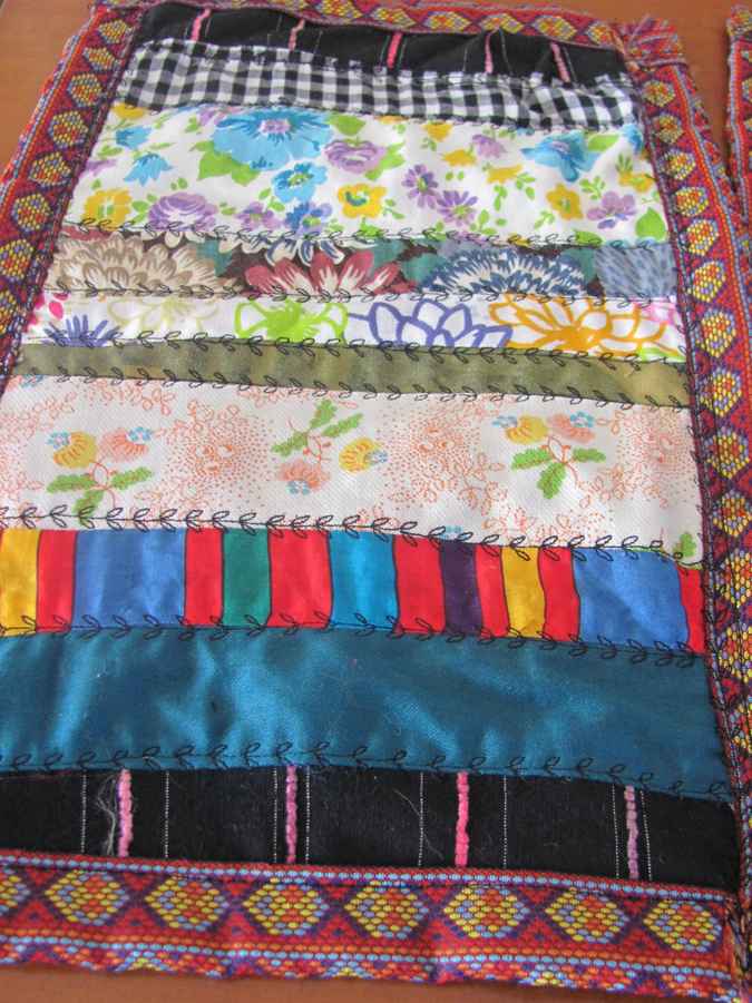 large image of art item: decor – quilt map