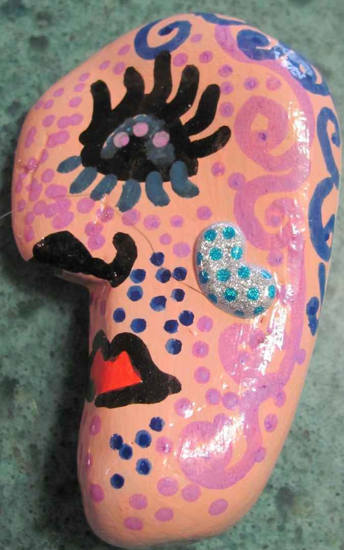 large image of art item: decor – stone profile