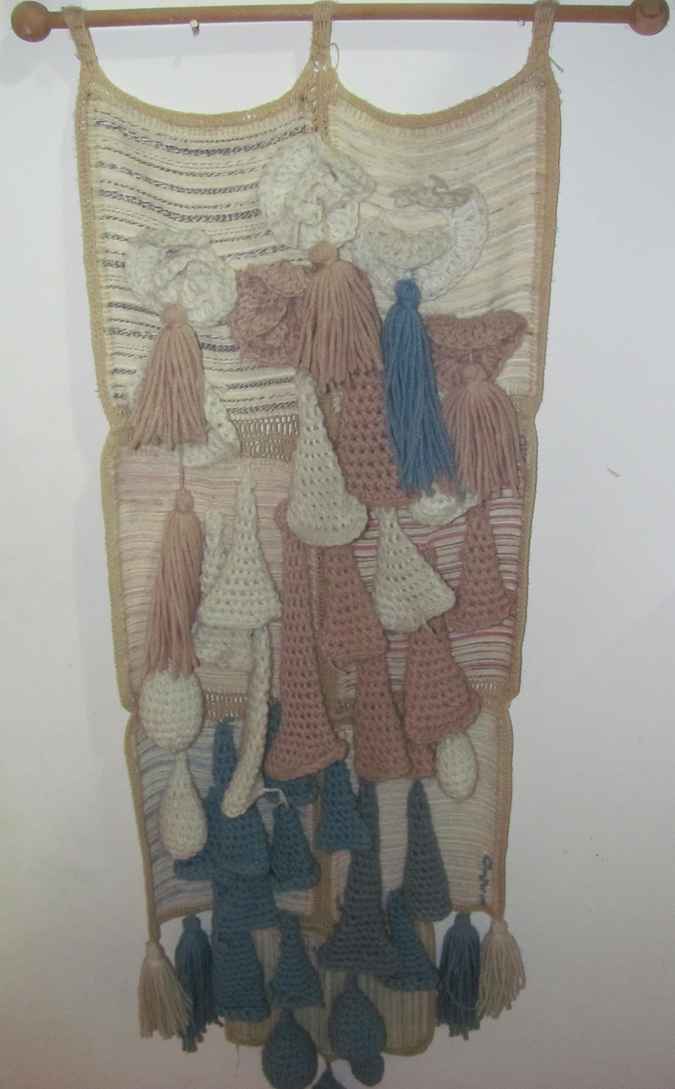 large image of art item: decor – crochet abstract